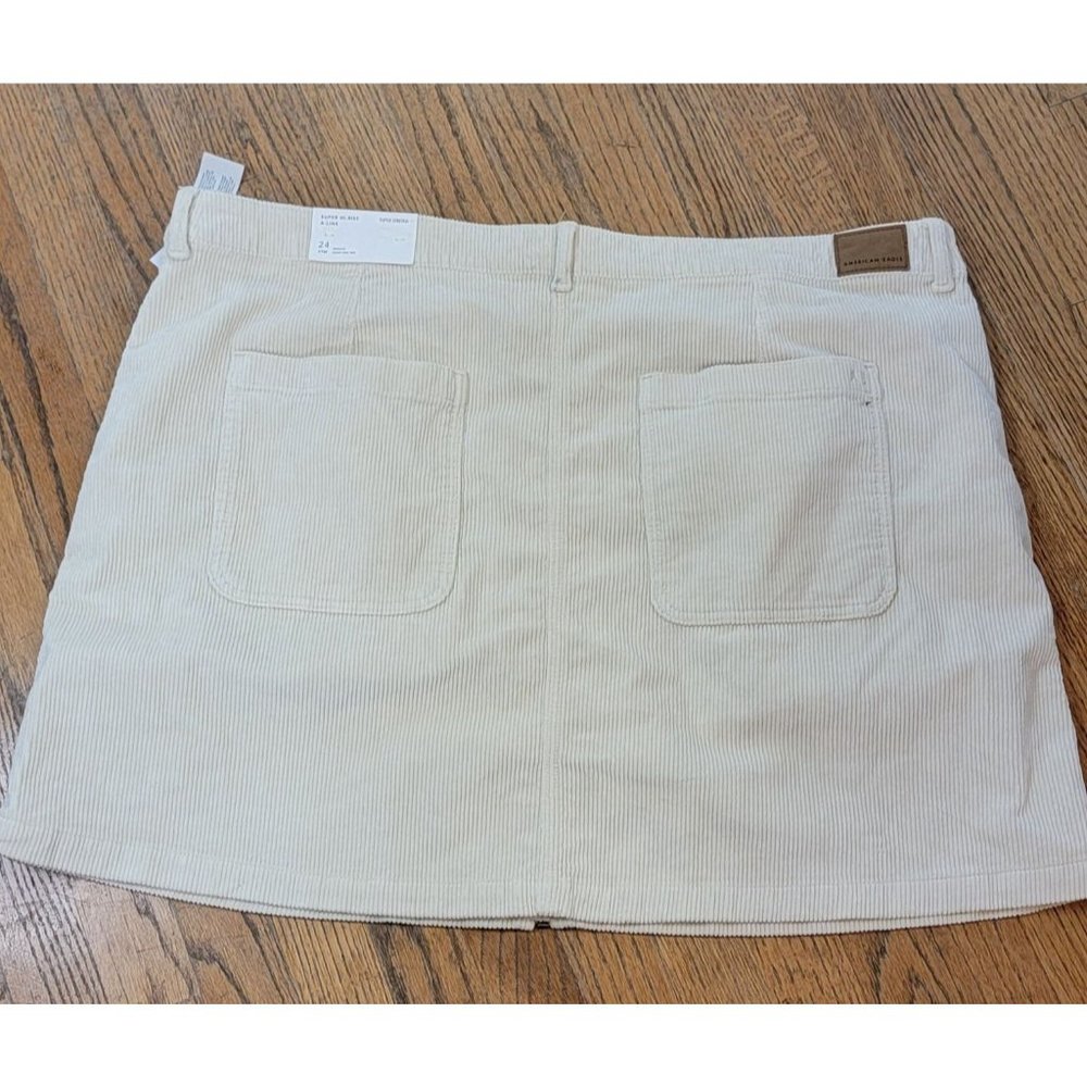 American Eagle corduroy skirt, sz 24W - Picture 2 of 7